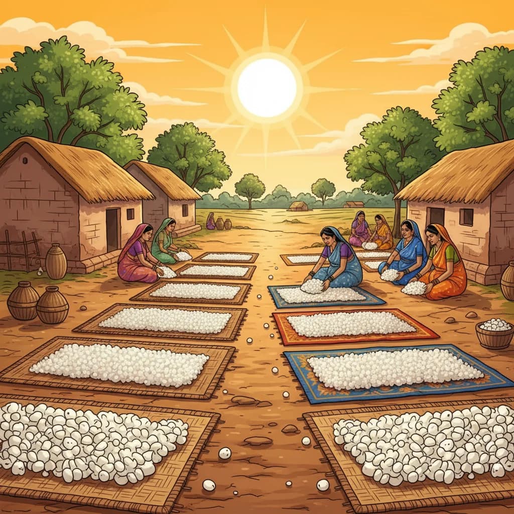 Sun drying